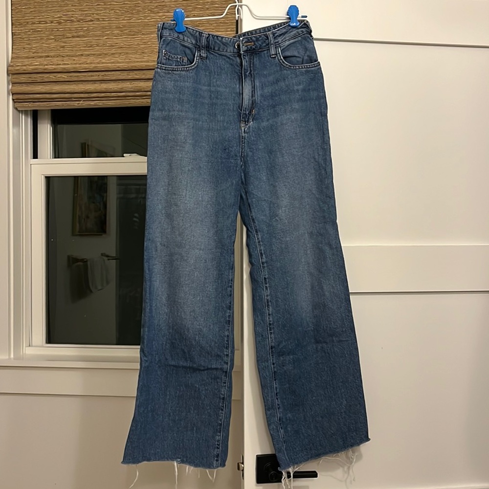 Pilcro Wide Leg Jeans